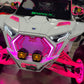 Polaris RZR Pro Series RGBW LED Chasing Fang Lights | App Control & Turn Signal Sync