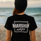 Marshin Whips Classic Black Beanie | Embroidered Off-Road Apparel