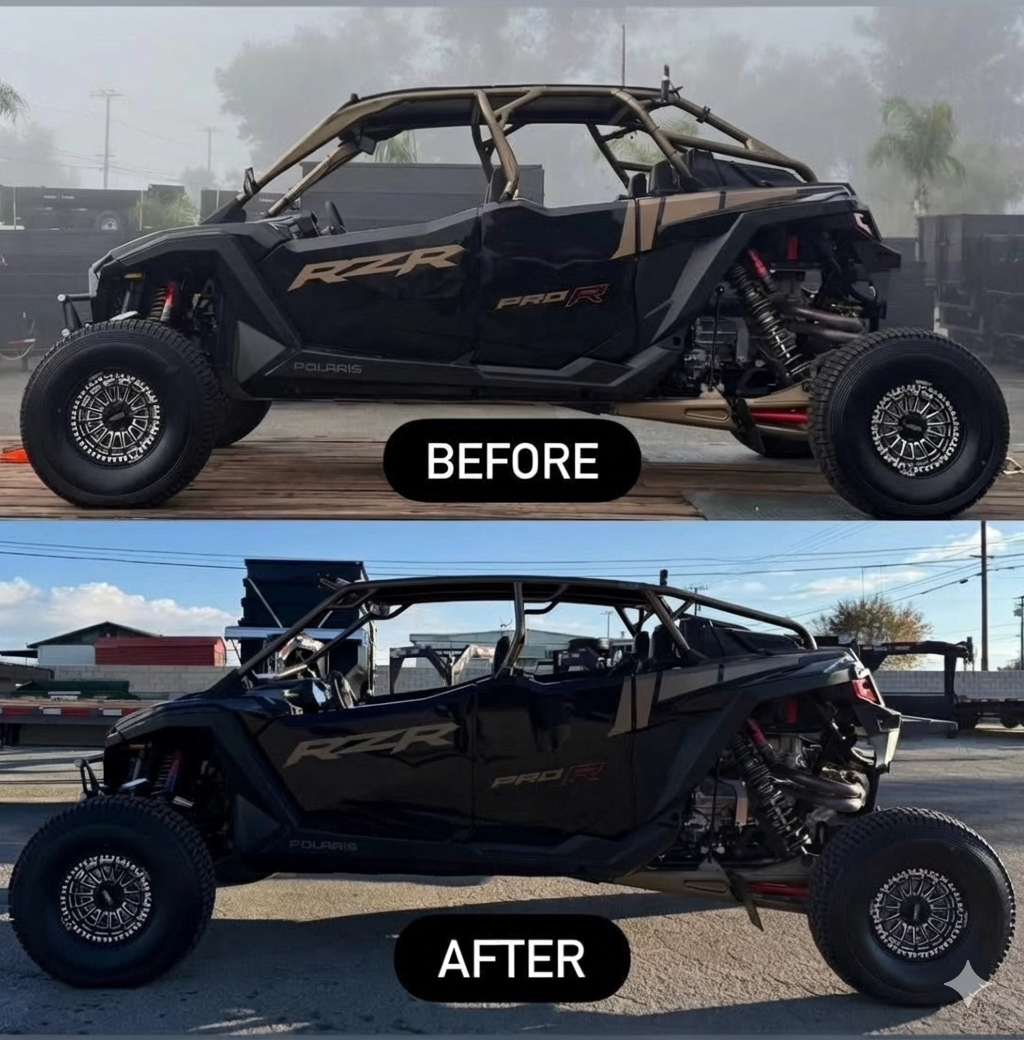 2022-2026 Polaris RZR Pro R 4dr Fastback Roll Cage