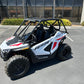 Polaris RZR 200 Fastback Cage with attached rear bumper