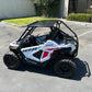 Polaris RZR 200 Fastback Cage with attached rear bumper