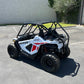 Polaris RZR 200 Fastback Cage with attached rear bumper