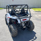 Polaris RZR 200 Fastback Cage with attached rear bumper