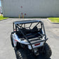 Polaris RZR 200 Fastback Cage with attached rear bumper