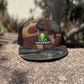 Marshin Whips Marty Flat Bill Camo Hat | Premium Off-Road Snapback