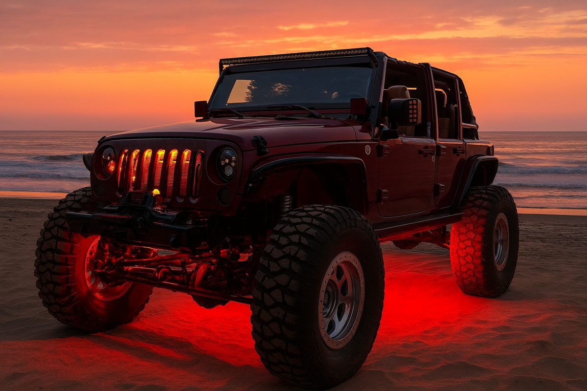 Marshin Whips Rosewell X-2 Billet Rocklights x8 (Kit)
