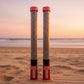 Mini Moe Red Edition LED Whips | Compact High-Output Safety Whips | Pair