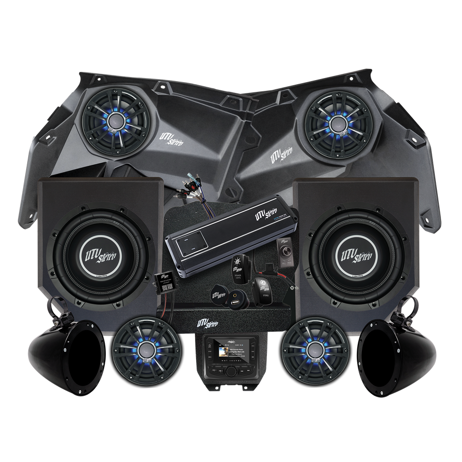Can-Am® X3 Signature Series Stage 6 Stereo Kit | UTVS-X3-S6-S