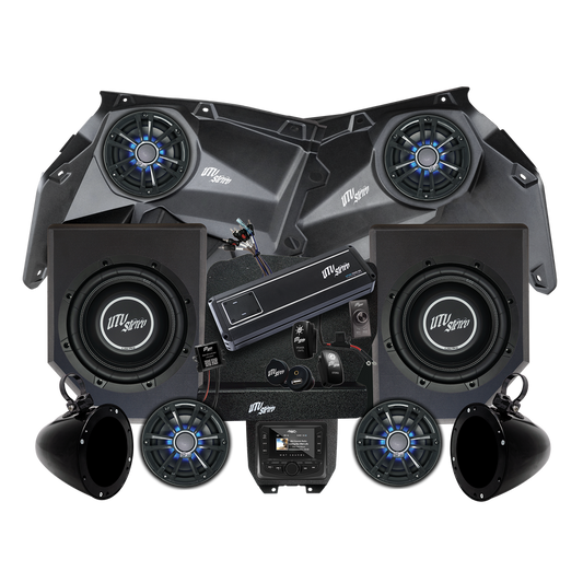 Can-Am® X3 Signature Series Stage 6 Stereo Kit | UTVS-X3-S6-S