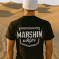 Marshin Whips Classic White Beanie | Embroidered Off-Road Apparel