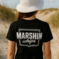 Marshin Whips White Bucket Hat | Premium Embroidered Off-Road Apparel