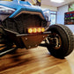 UTV Speed Polaris Pro R Flat Top Front Bumper