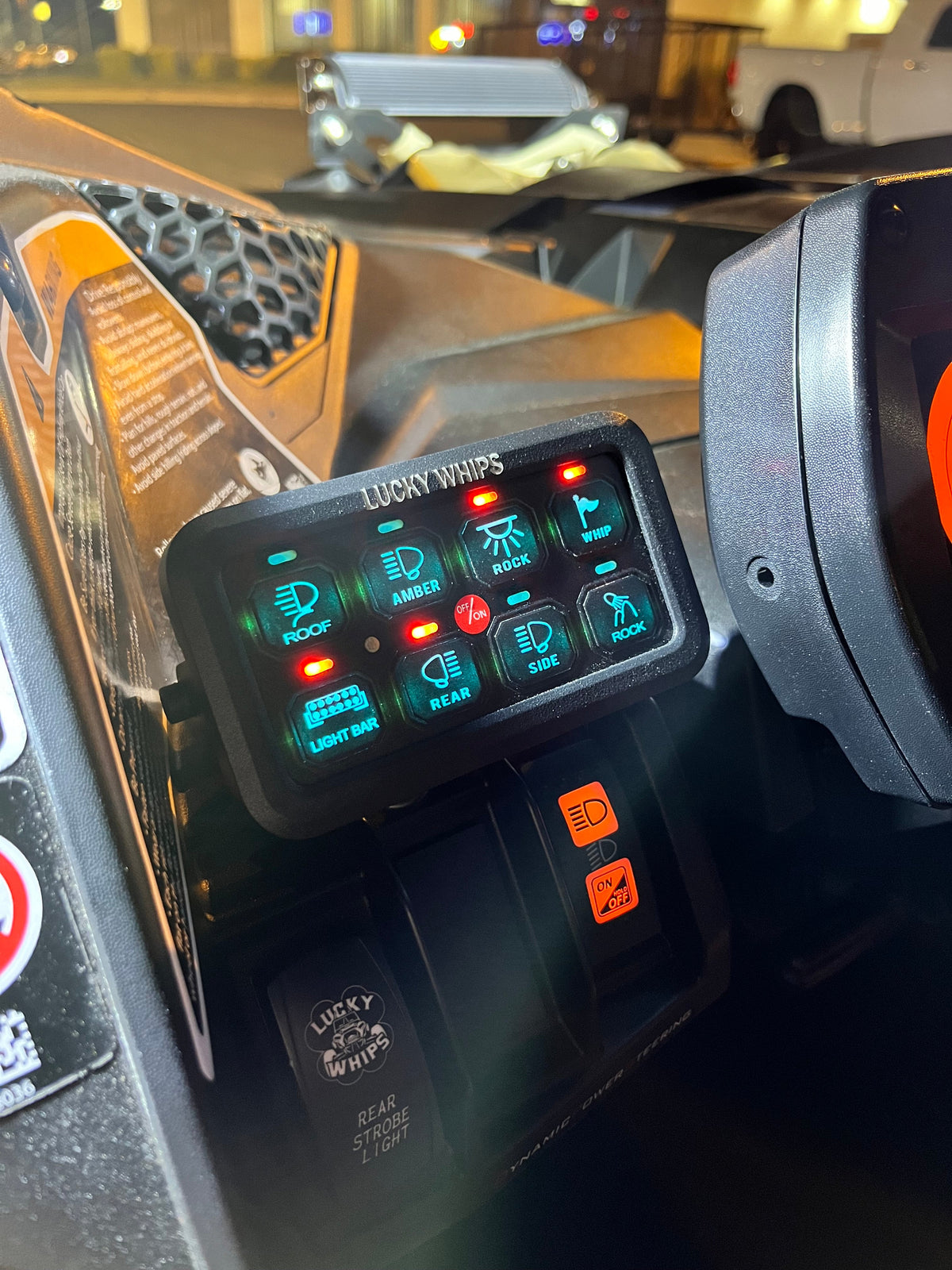 8 Gang Bluethooth Switch Panel