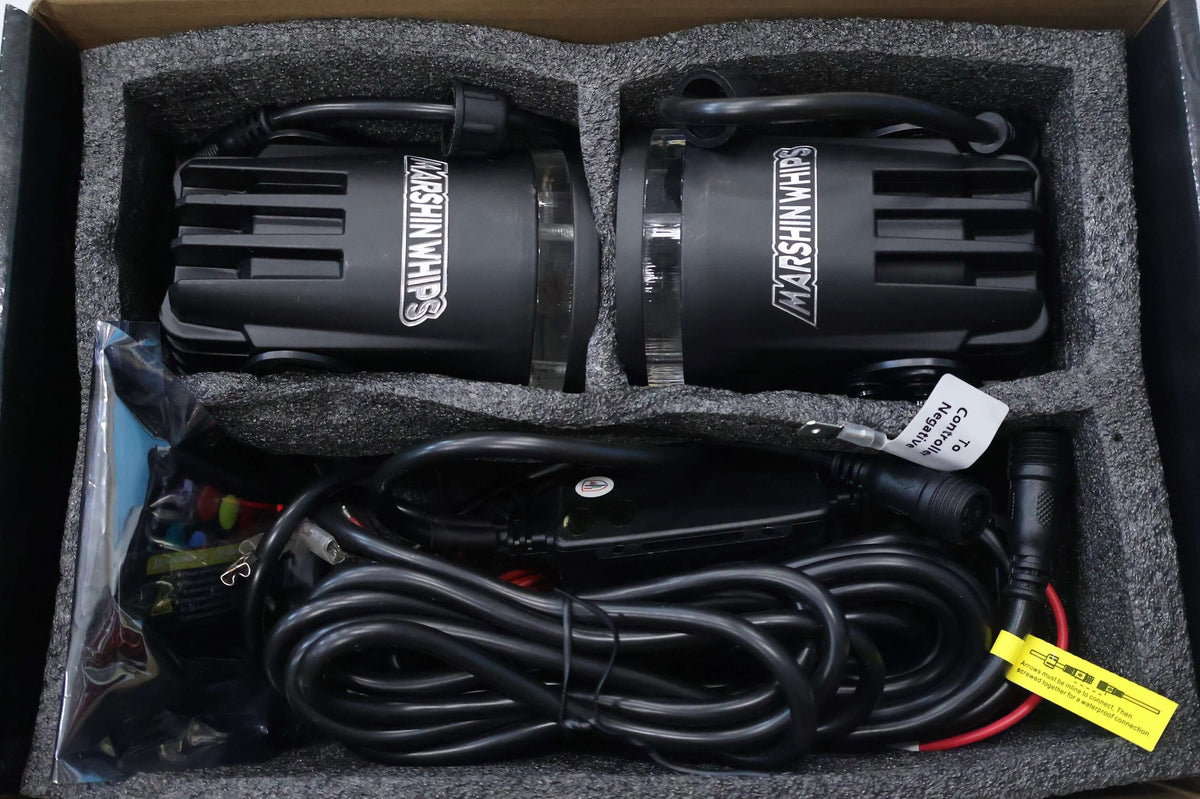Marshin Whips: RGB Lunar Laser Light Kit