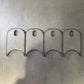 Weld Tab 1.75" Radius. 5/16" Slotted Mount Hole Tab(Cold Roll)