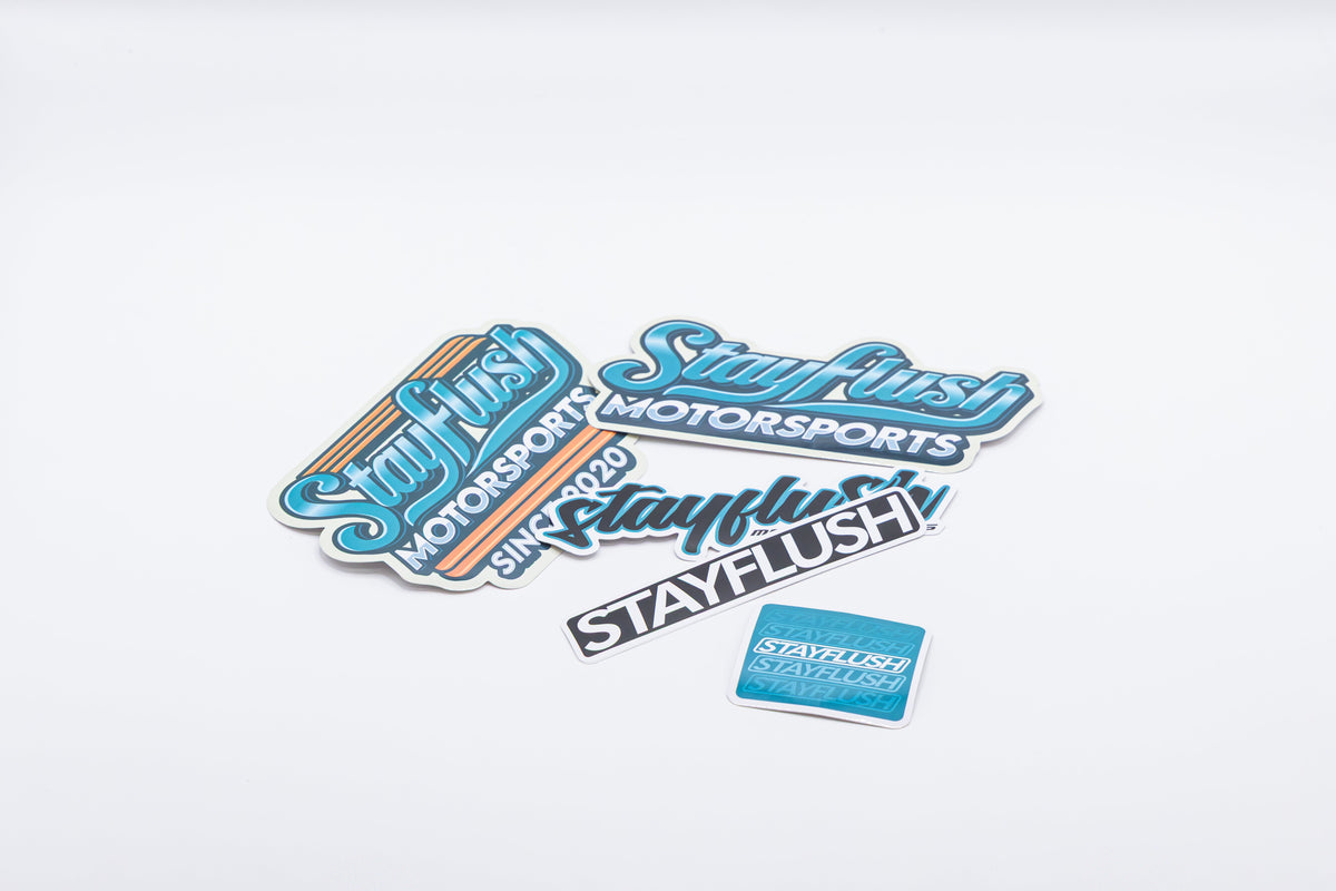 StayFlush Motorsports Sticker Pack