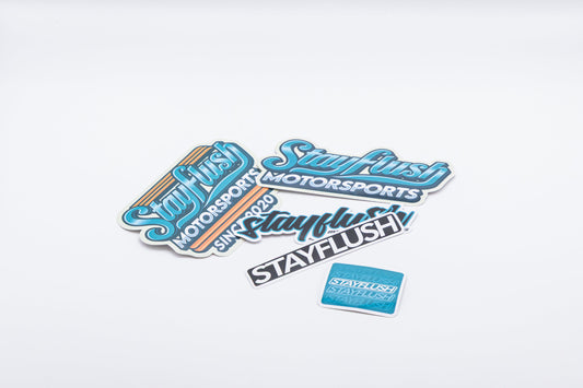 StayFlush Motorsports Sticker Pack